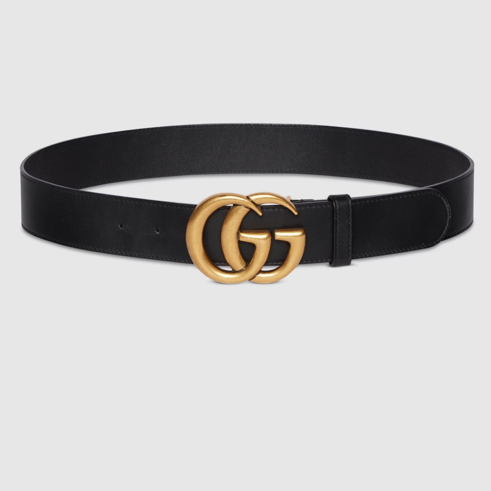 Gucci GG Black Marmont Belt